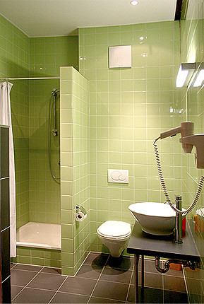 la salle de bains du studio